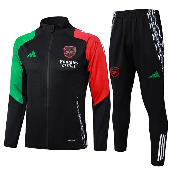 Chandal Arsenal 2024-2025 Negro Rojo 2